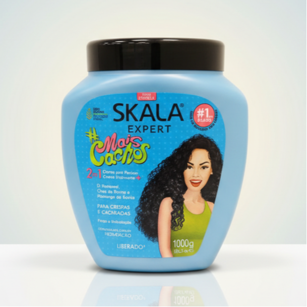 Skala Mais Cachos 2 In 1 Hair Cream 1000 g Glo Arabia