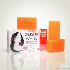 Geisha White Classic Scar and Blemish Skin Brightening Bar 3X65g Glo Arabia