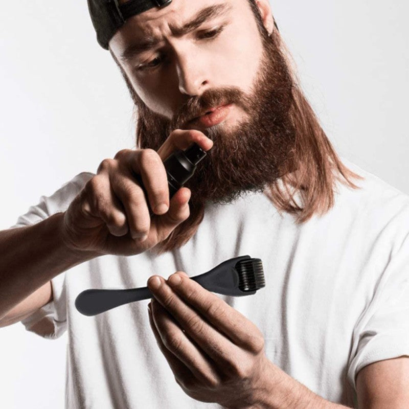 Premium Derma Roller System - Titanium - Black Edition - Drs100 Premium