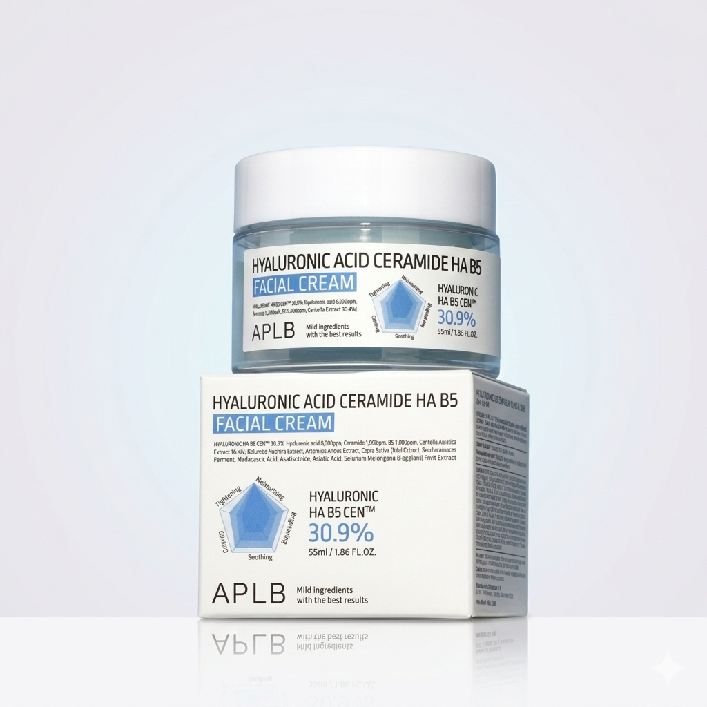 APLB Hyaluronic Acid Ceramide Ha B5 Facial Cream Glo Arabia