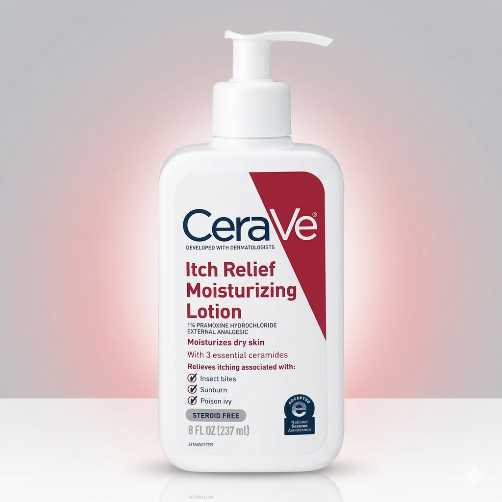 CeraVe Itch Relief Moisturizing Lotion 8oz - 237ml CeraVe