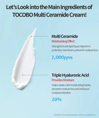 Tocobo MULTI CERAMIDE CREAM - 50ML TOCOBO