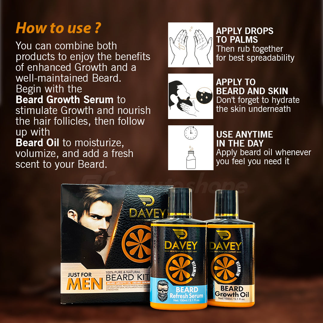 Dr.Davey Beard Kit - 2x150ml DR.DAVEY