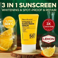 Vibrant Glamour Vitamin C Sunscreen Serum 30gm Vibrant Glamour