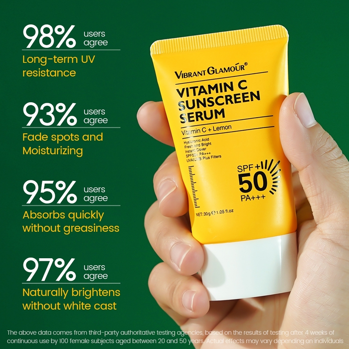 Vibrant Glamour Vitamin C Sunscreen Serum 30gm Vibrant Glamour