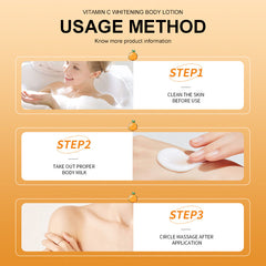 Sadoer Vitamin C Whitening Body Lotion - 250g Sadoer