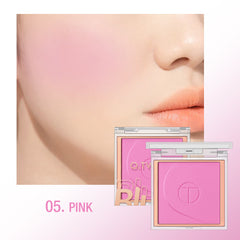 O.TWO.O High Pigment 6 Natrual Color Blush Pallete Pink Blush Powder - 5g 05 (PINK) O.TWO.O