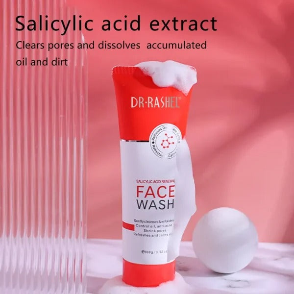 Dr.Rashel Salicylic Acid Renewal Face Wash - 100g DR.RASHEL