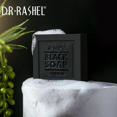 Dr.Rashel Black Soap Collagen & Charcoals Soap - 100g DR.RASHEL