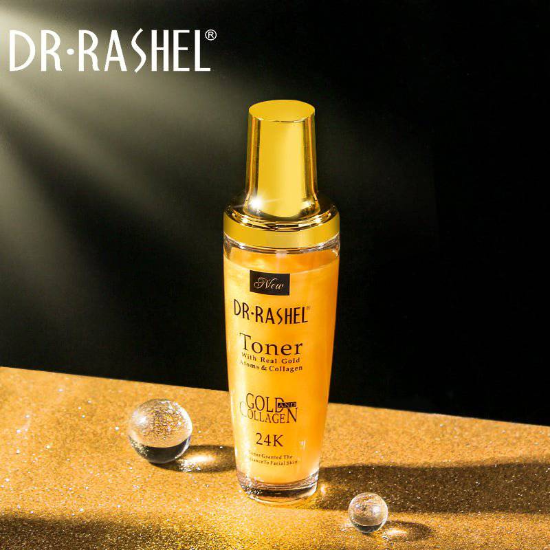 Dr.Rashel Toner With Real Gold Atoms & Collagen Gold And Collagen - 120ml DR.RASHEL