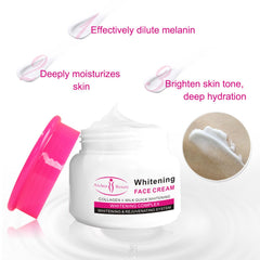 Aichun Beauty Whitening Face Cream Collagen & Milk Quick Whitening - 80ml Aichun Beauty