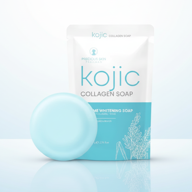 Precious Skin Kojic Collagen Soap – 60g Glo Arabia