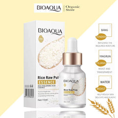 Bioaqua Rice Raw Pulp Essence (Hyaluronic Acid) - 15ml Bioaqua
