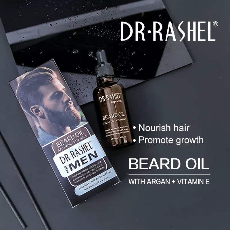 Dr.Rashel Beard Oil Argan Oil + Vitamin E - 50ml Dr. Rashel