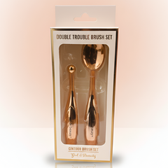 Double Trouble Brush Set Cintour Brush set Glo Arabia