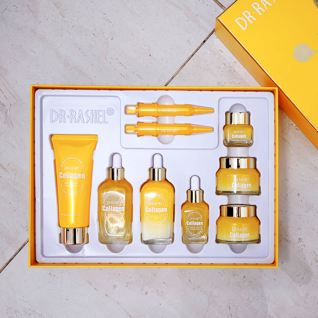 Dr Rashel Collagen Multi-Lift Ultra Skin Care Set Pack Of 9 Dr. Rashel