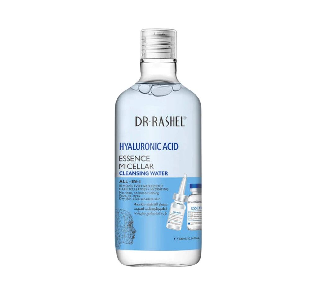 Dr.Rashel Hyaluronic Acid Essence Micellar Cleansing Water - 350ml Glo Arabia
