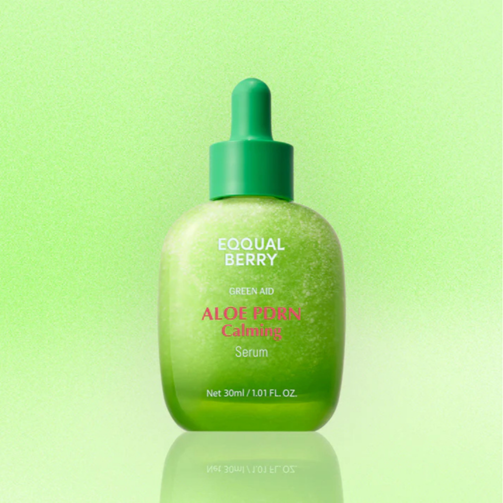 Eqqualberry Green Aid Aloe Pdrn Calming Serum - 30mL Eqqualberry