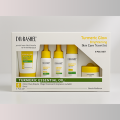 Dr.Rashel Turmeric Glow Brightening Skin Care Travel Set Glo Arabia