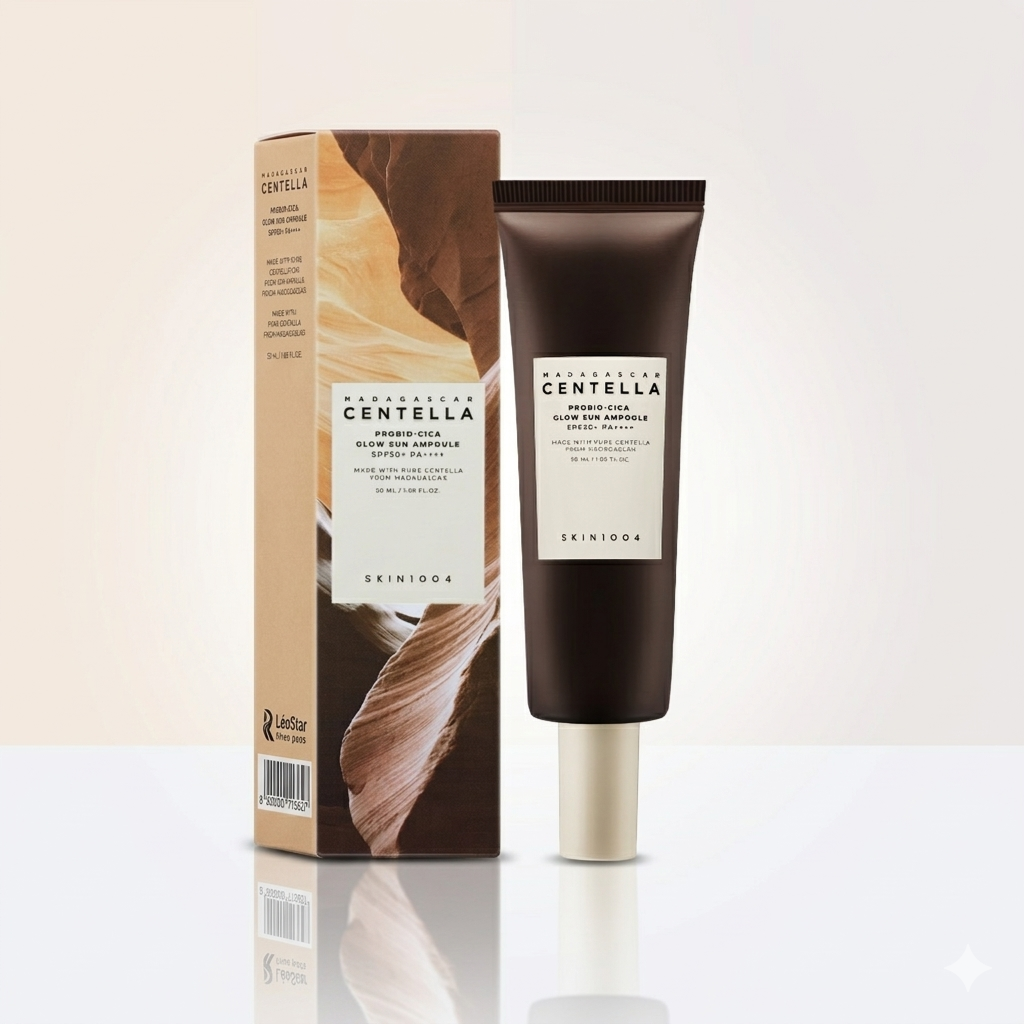 SKIN1004 Madagascar Centella Probio-Cica Glow Sun Ampoule SPF50 - 50mL SKIN1004
