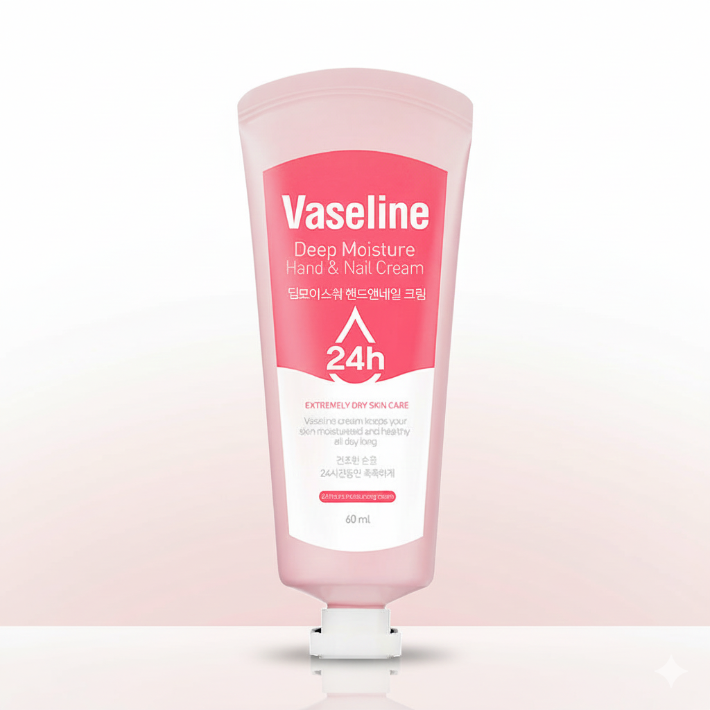 Vaseline Deep Moisturizing Cream For Hands And Nails 60ml Glo Arabia