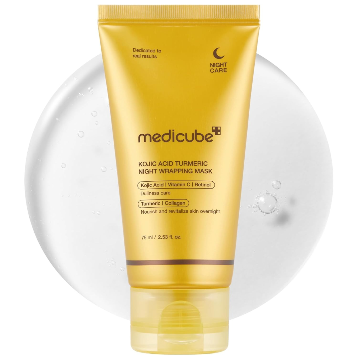Medicube Kojic Acid Turmeric Night Wrapping Mask - 75ml Medicube