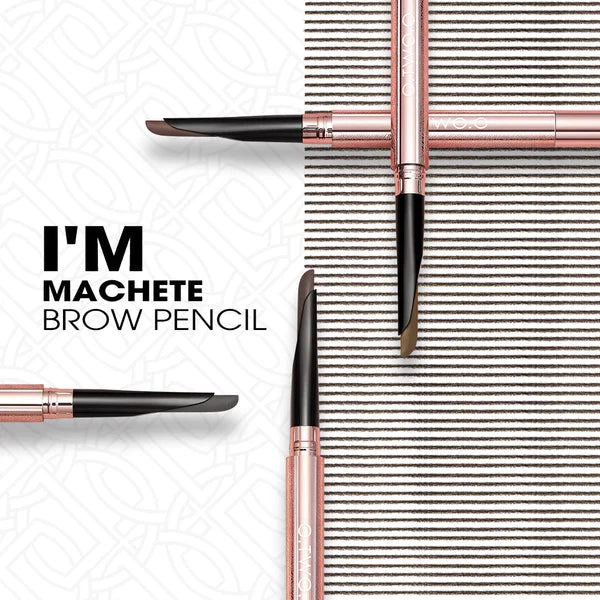 O.TWO.O Machete-shaped Smooth Long Lasting Eyebrow Pencil O.TWO.O