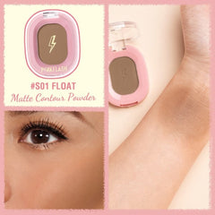 PINK FLASH Highlighter & Matte Contour Powder S01 Float PINKFLASH