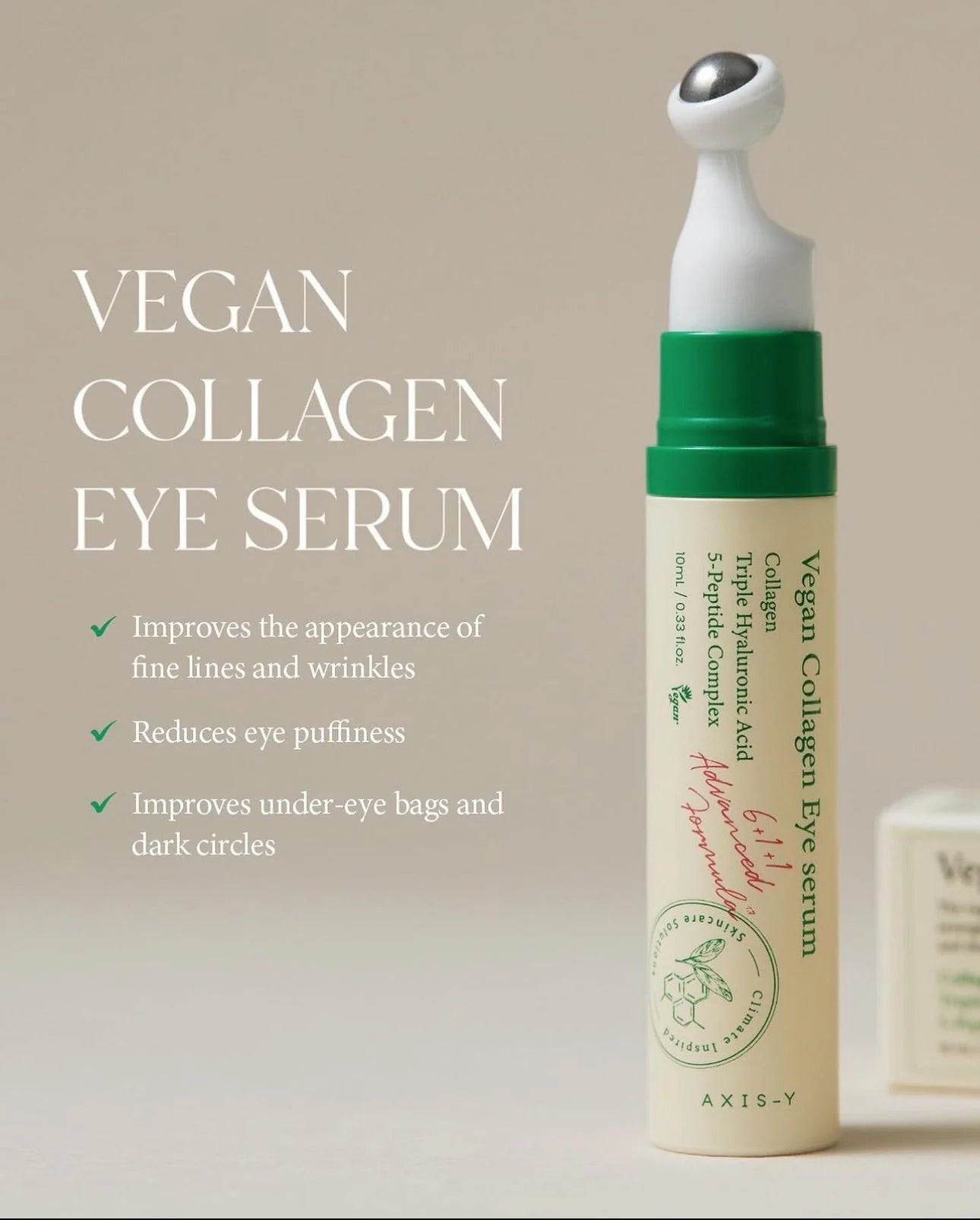 Axis-Y Vegan Collagen Eye Serum -10ml AXIS-Y