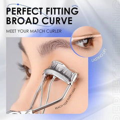 Focallure Eyelash Curler Precision Lash Lifter with Silicone Pad Comfortable Grip for Natural Curl Focallure