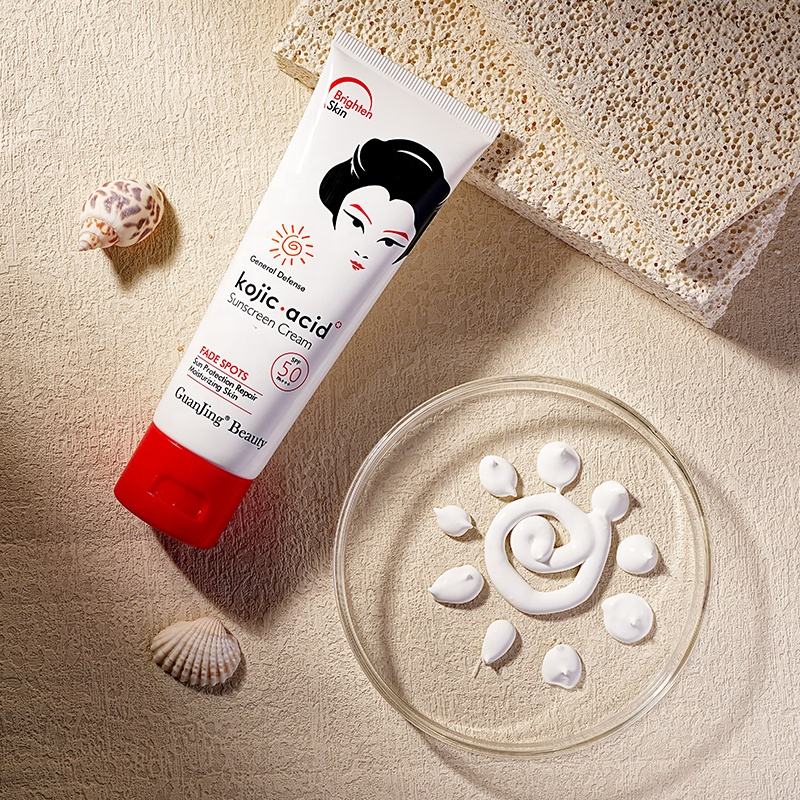 Kojic Acid Sunscreen Cream Fade Spots SPF50 - 80g Kojic