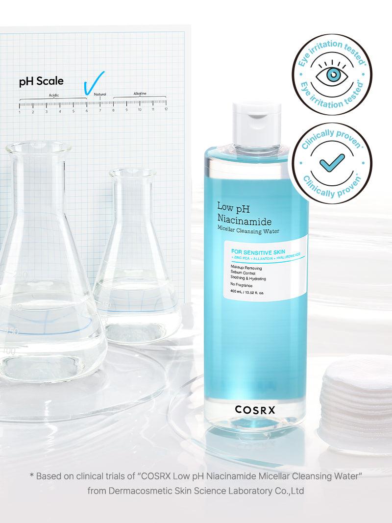 Cosrx Low pH Niacinamide Micellar Cleansing Water - 400ml COSRX