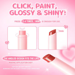 Pinkflash Volumizing Glossy Balm Pink Flash