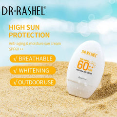 Dr.Rashel Anti Aging 60++spf Moisture Sun Cream - 60g DR.RASHEL