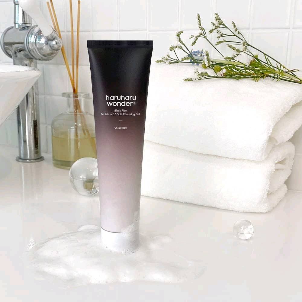 Haruharu Wonder Black Rice Triple AHA Gentle Cleansing Gel Unscented - 100ml Haruharu Wonder