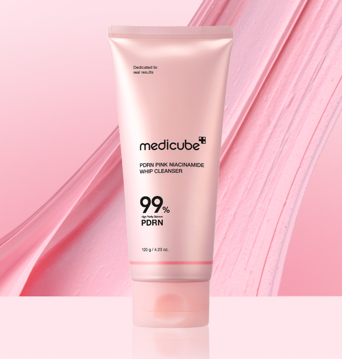 Medicube Pdrn Pink Niacineamide Whip Cleanser - 120g Medicube