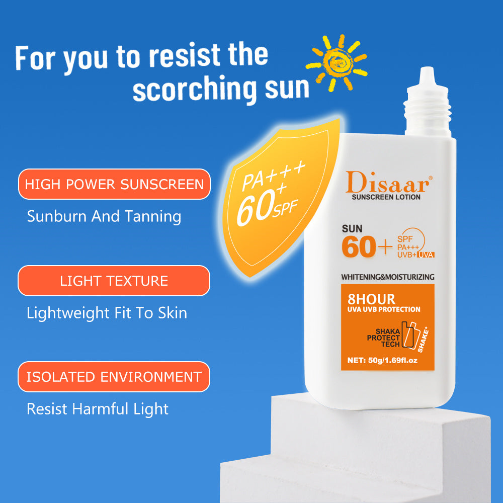 Disaar Sunscreen Lotion 60+ - 50g Disaar