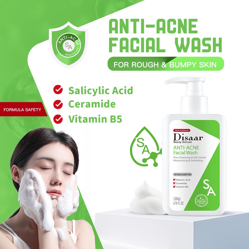 Disaar SA Anti-Acne Facial Wash - 200g Disaar