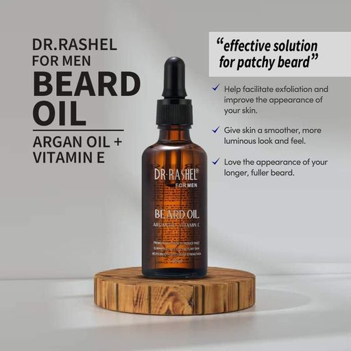 Dr.Rashel Beard Oil Argan Oil + Vitamin E - 50ml Dr. Rashel