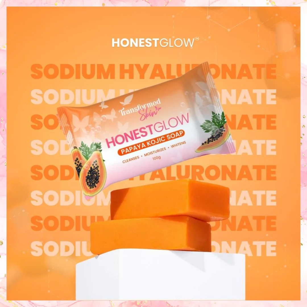 Transformed Skin Honestglow Papaya Kojic Soap - 70g Transformed Skin