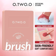 O.TWO.O Soft Fiber Makeup Brushes Set O.TWO.O