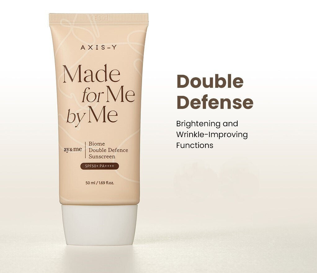 Axis-Y Biome Double Defense Sunscreen SPF50+ - 50ml AXIS-Y