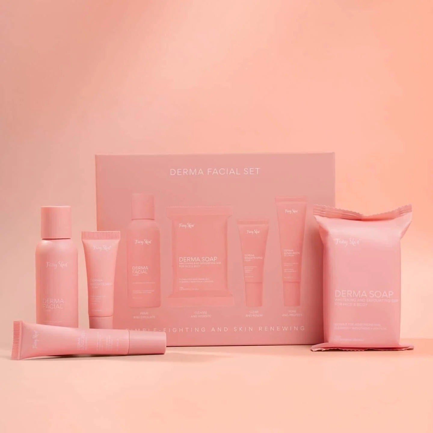 Fairy Skin Derma Facial Kit - 4 in 1 Fairy Skin
