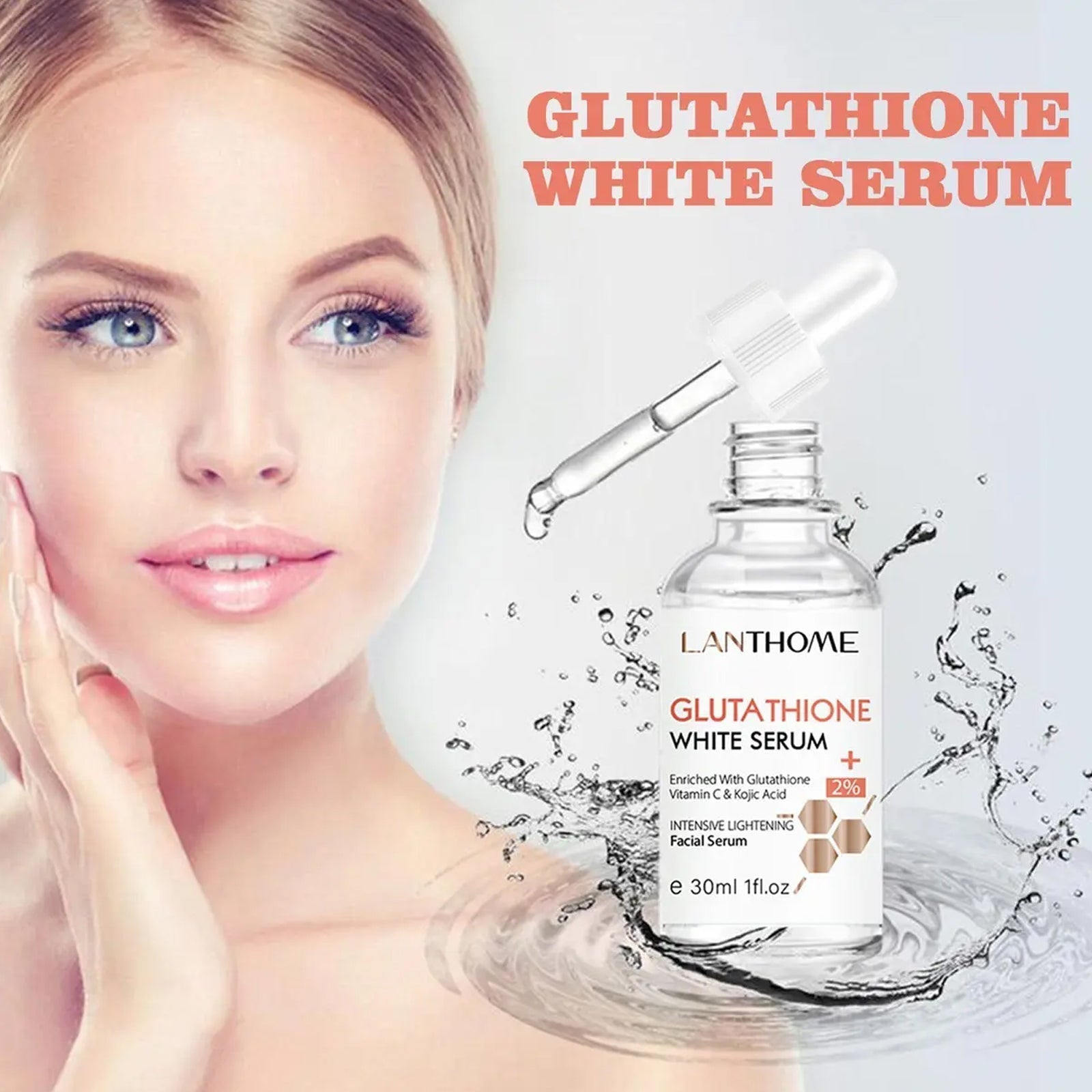 Lanthome Glutathione White Serum 30ml | Best Before 22-10-2026 Lanthome