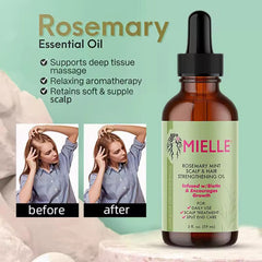 Mielle Organics Rosemary Mint Strengthening 4 in 1 Bundle set MIELLE