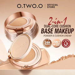 O.two.o 2in1 BB Cushion & Face Powder - 5.5g + 10g O.TWO.O