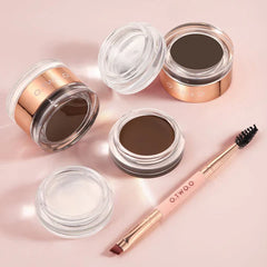 O.two.o 2 IN 1 Eyebrow Wax Brow Cream Eyebrow Enhancer Supplier - 4.5g + 3.8g O.TWO.O