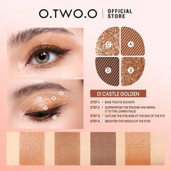 O.TWO.O New Arrival 4 Colors Eyeshadow O.TWO.O