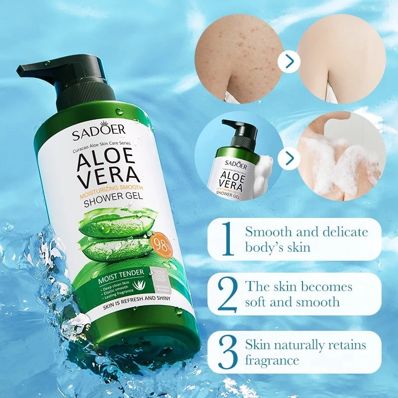 Sadoer Aloevera Shower Gel - 500ml Sadoer
