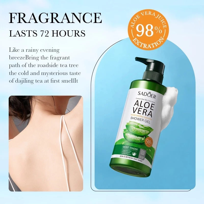 Sadoer Aloevera Shower Gel - 500ml Sadoer